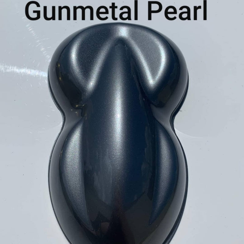 Coal Pearl - Gunmetal Gray Car Paint Solid Color Mica Pigment - 25g 