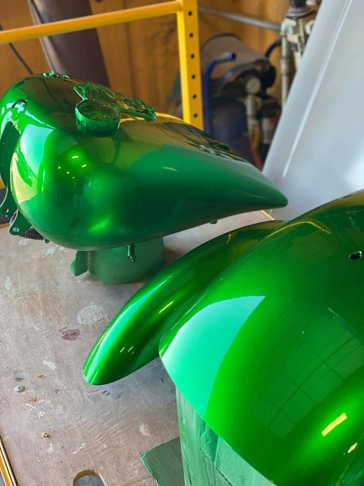 Candy Concentrate Motorcycle Tank