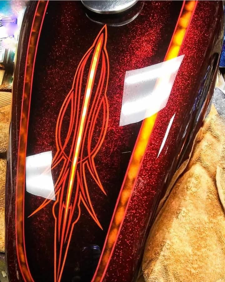 Brush FX Pinstriping Lime Line