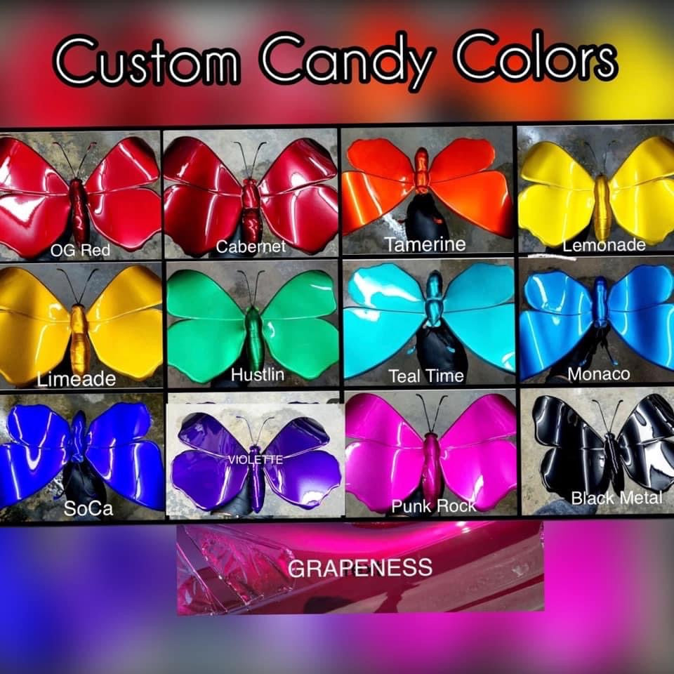 Custom Candy Colors