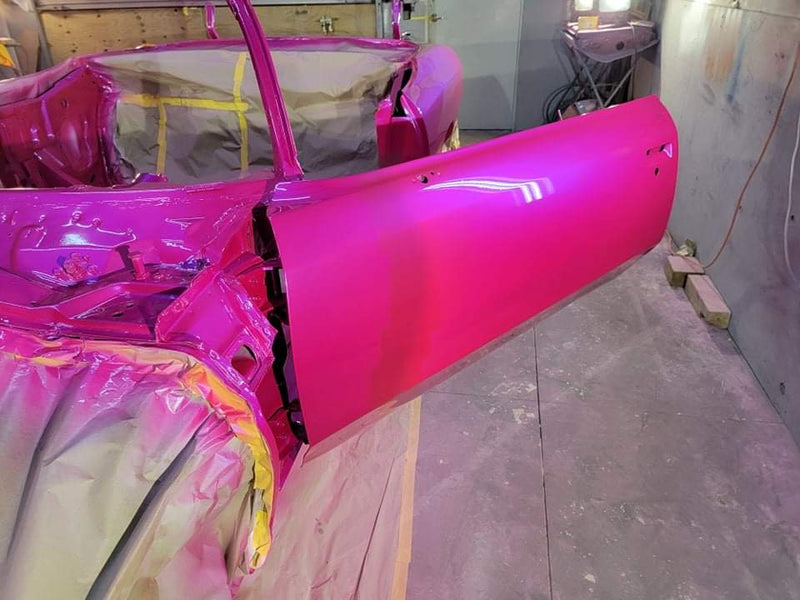 Light Pink Car Paint
