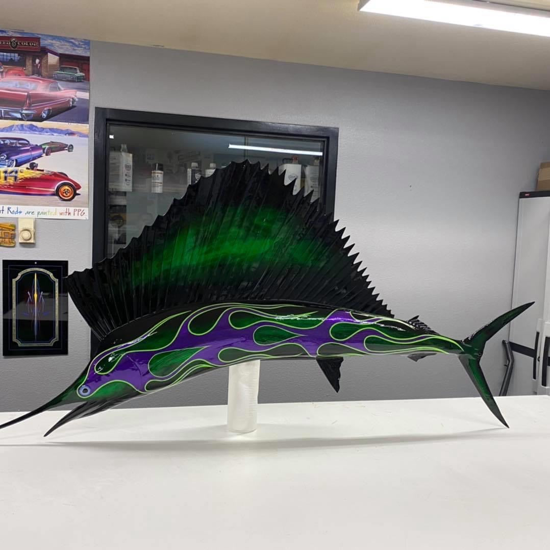 Candy Concentrate Fish Statue