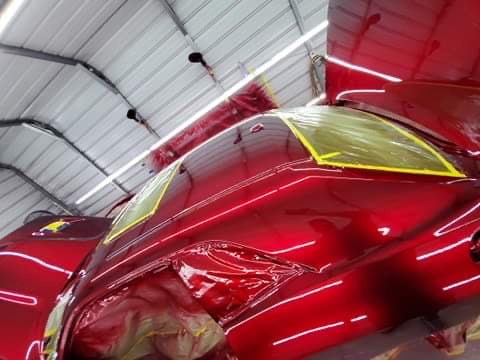 Tamco Paint Motorcycle Parts OG Red