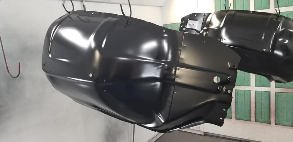 Underhood Satin Black Single Stage Kit