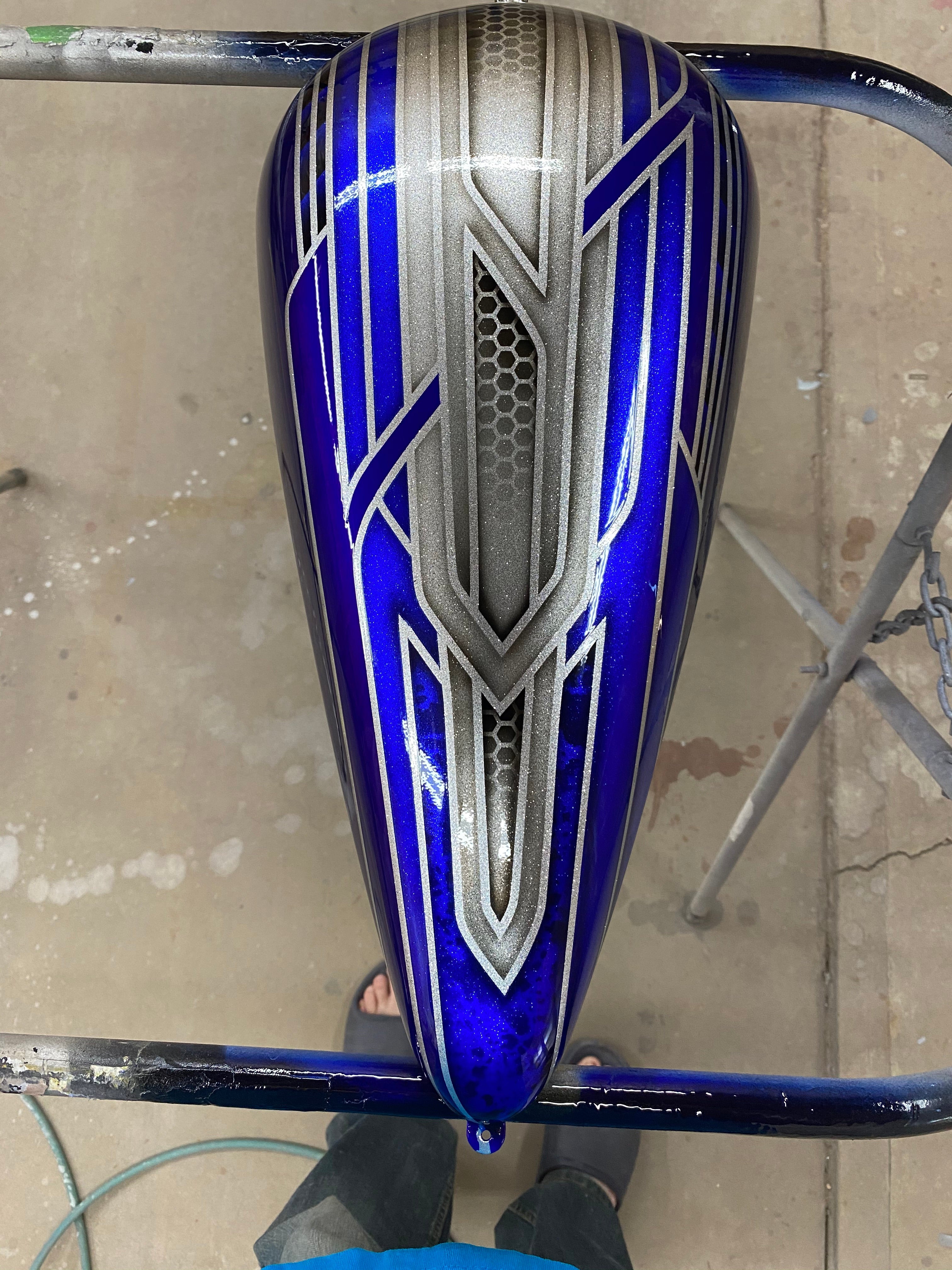 Candy Concentrate Motorcycle Tank