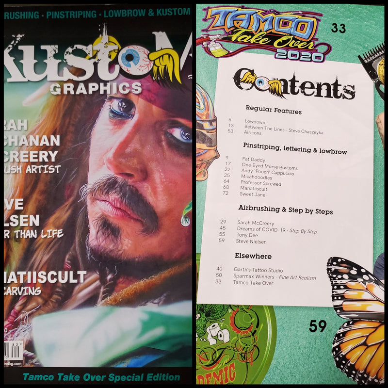 Kustom Graphics Magazine Series