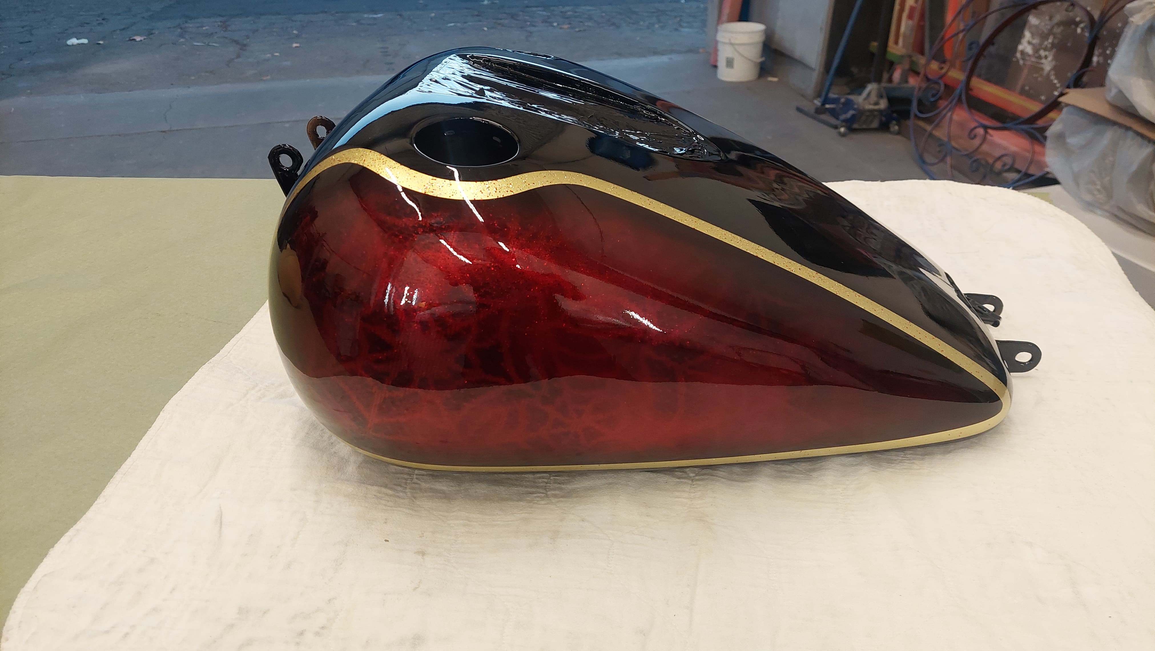 Tamco Paint Motor Tank OG Red